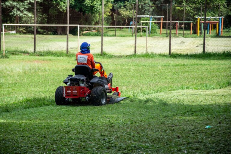 Arbeiten im Garten im Herbst
